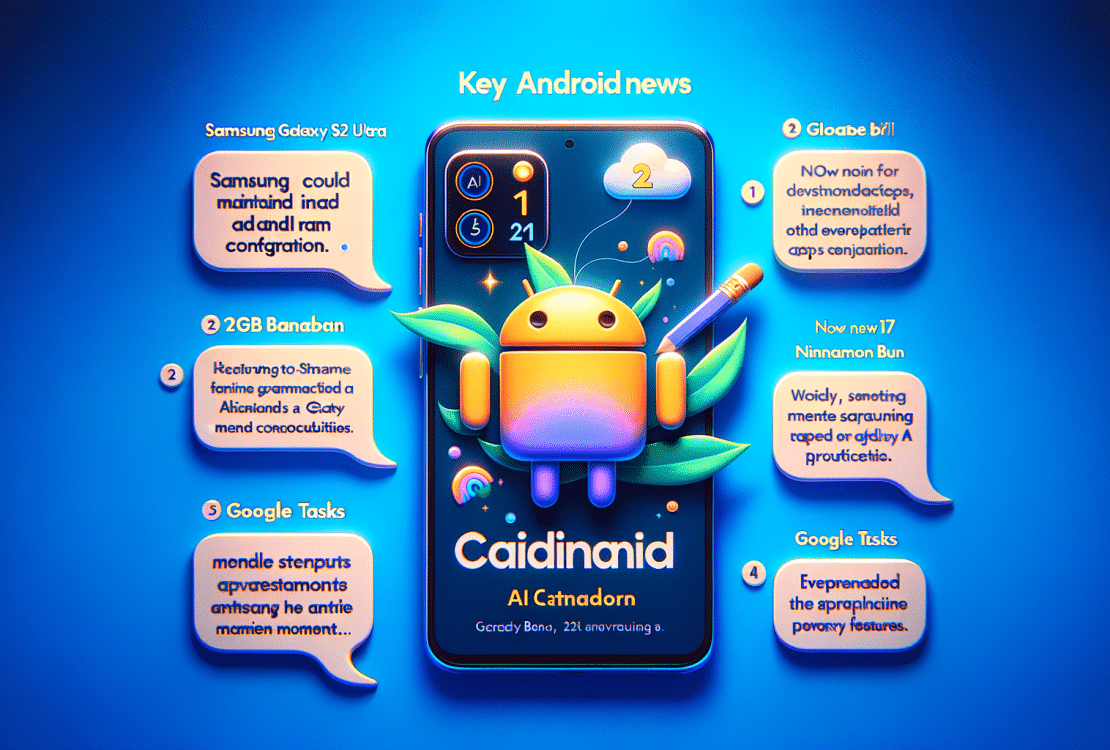 Android Daily News : nouveautés Samsung, Google Tasks évolue, Android 17 révélé