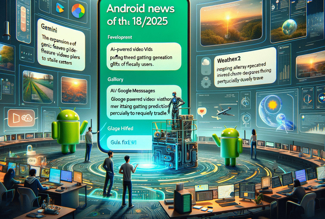 Android Daily News : Google booste son IA, Messages se corrige et Pixel améliore la météo