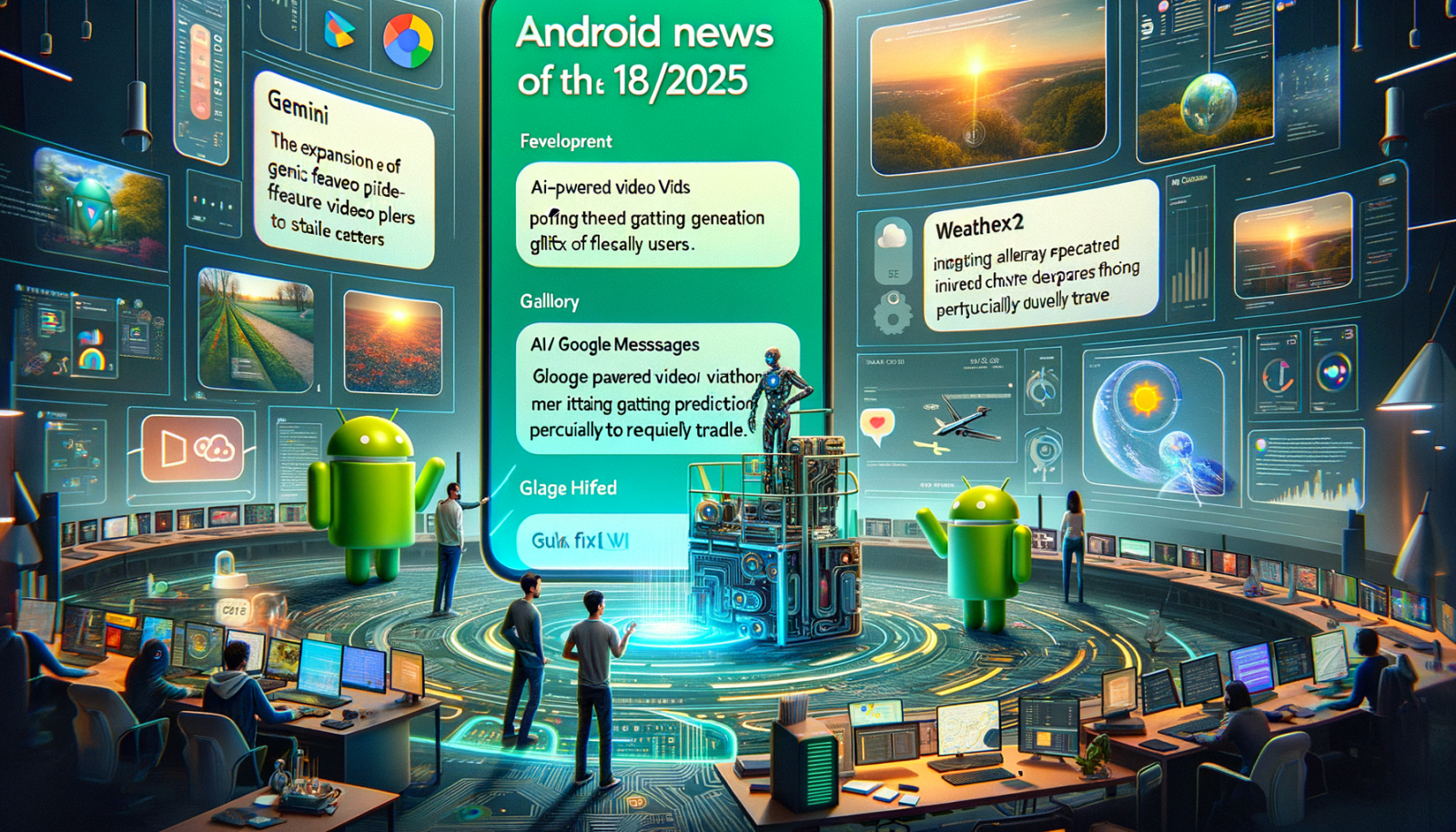 Android Daily News : Google booste son IA, Messages se corrige et Pixel améliore la météo