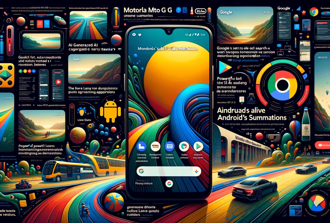 Android Daily News : nouveautés Moto G 5G, IA sur Google Maps, Nintendo débarque sur le Play Store