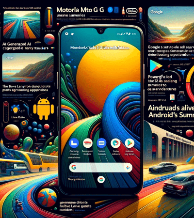 Android Daily News : nouveautés Moto G 5G, IA sur Google Maps, Nintendo débarque sur le Play Store