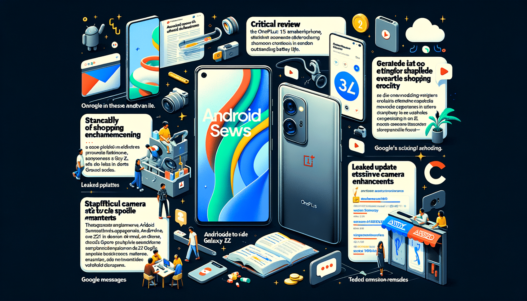 Android Daily News : nouveautés OnePlus 15, Galaxy Z TriFold, IA Google et mises à jour