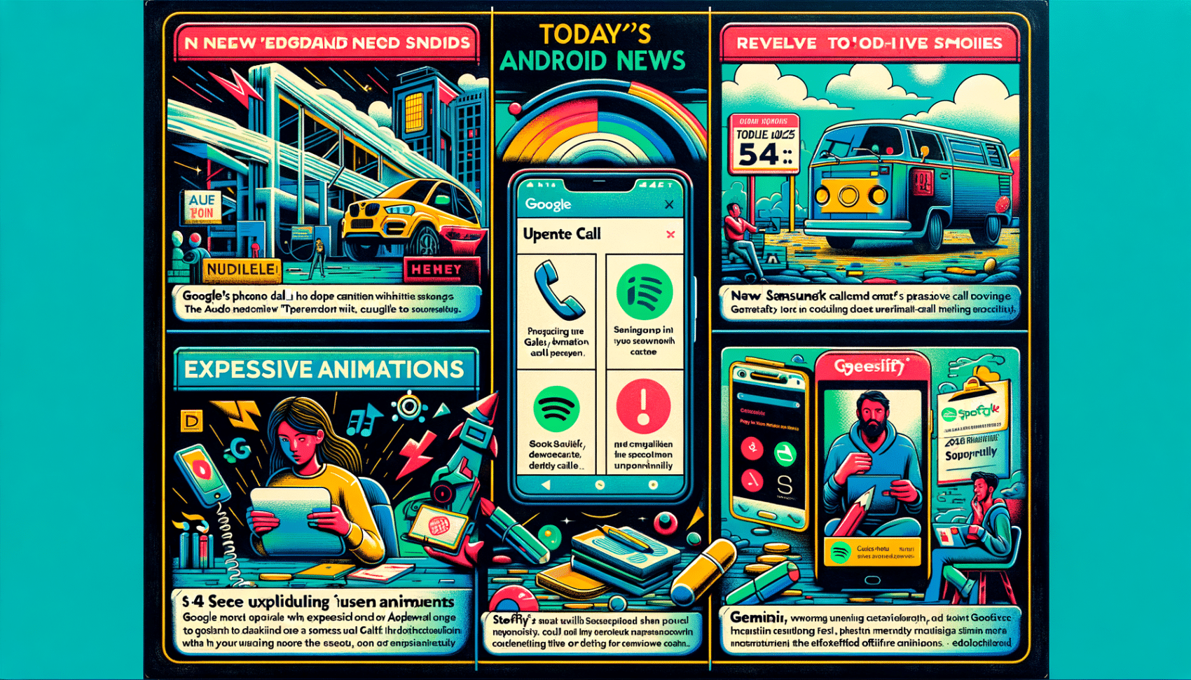 Android Daily News : nouveautés Google, Galaxy TriFold, Spotify et IA à la une