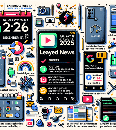 Android Daily News : fuites Galaxy Z Fold 8, retard Galaxy S26 et nouveautés Pixel