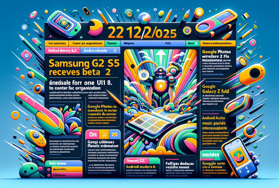 Android Daily News : Samsung muscle ses pliables, nouveautés Google et mises à jour majeures