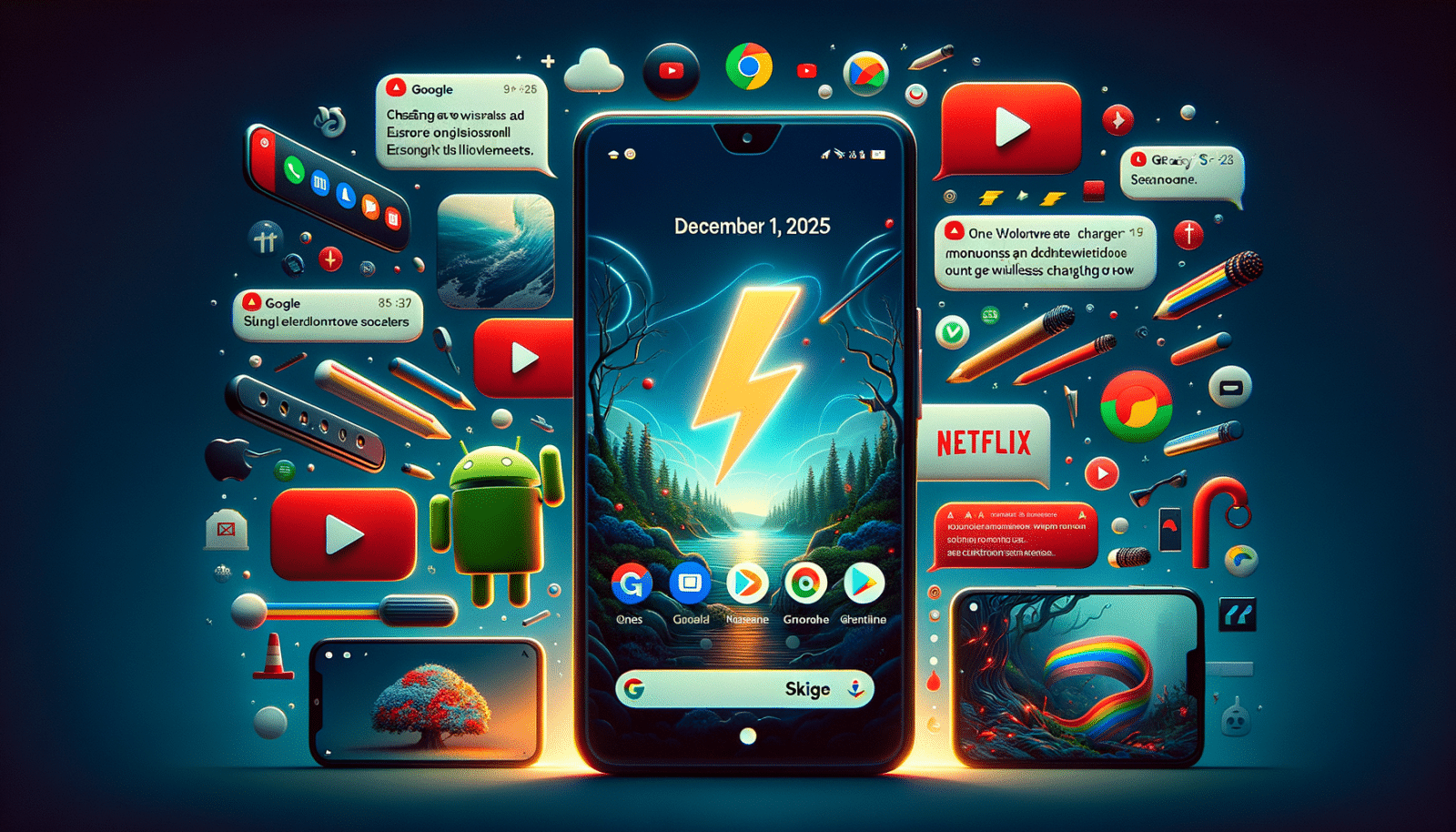 Android Daily News : Nouveautés Samsung, Google Messages pro, Netflix limite le casting