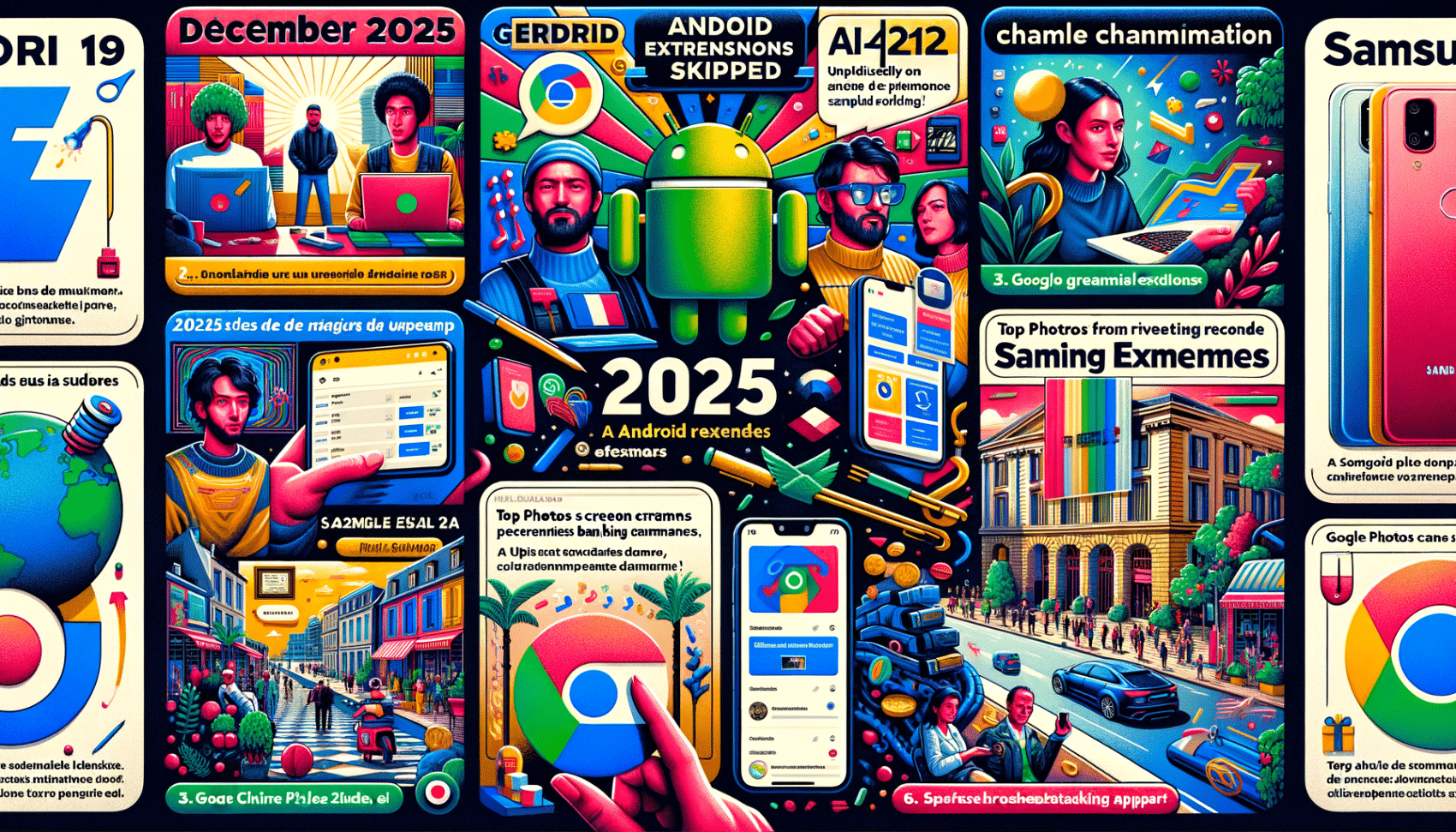 Android Daily News : mises à jour, sécurité bancaire et nouveautés Google et Samsung