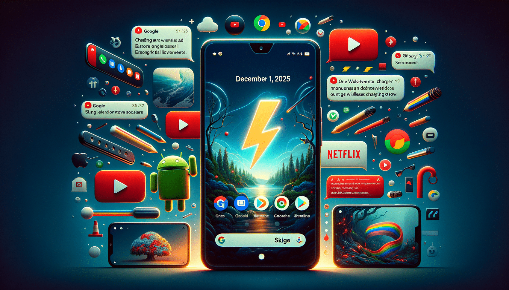 Android Daily News : Nouveautés Samsung, Google Messages pro, Netflix limite le casting