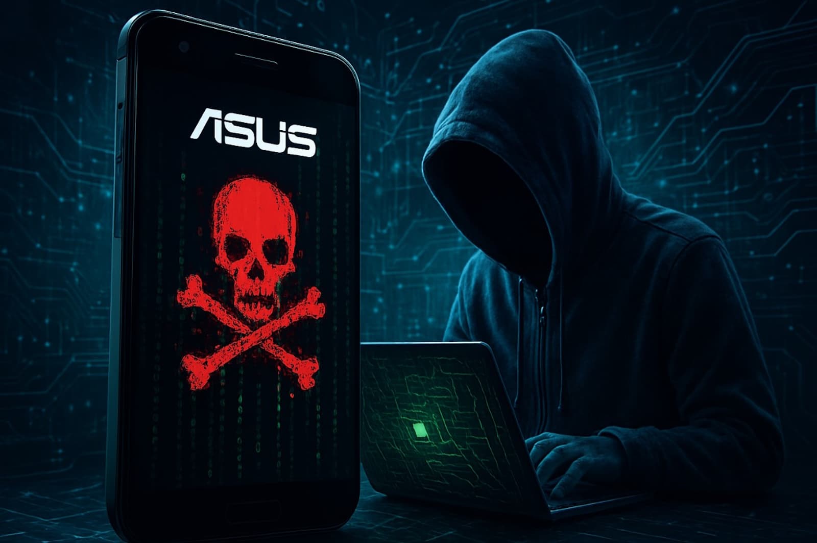 piratage smartphones asus