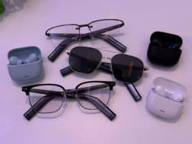 Accessoires audio Xiaomi Mijia Smart Audio Glasses et Redmi Buds 8 Lite