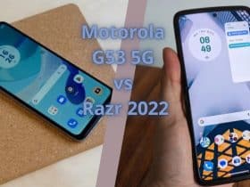 Motorola G53 5G vs Razr 2022