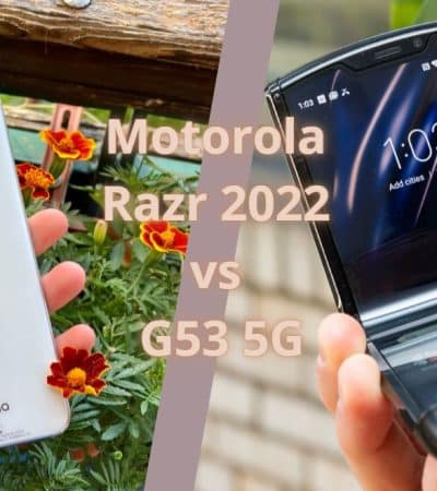 Motorola Razr 2022 vs G53 5G
