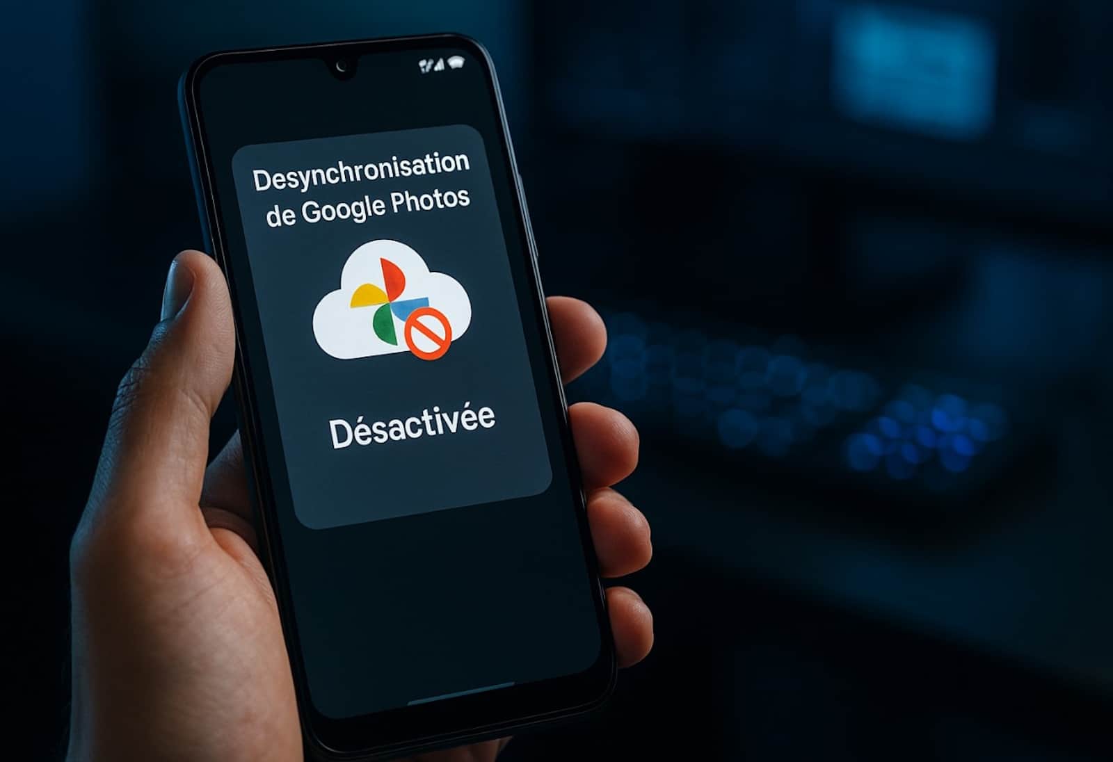 comment desynchroniser google photos