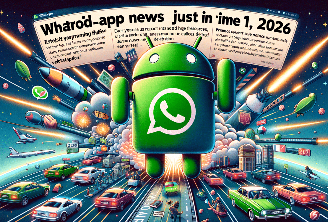 Android Daily News : WhatsApp renforce ses serveurs pour le Nouvel An 2026 en France