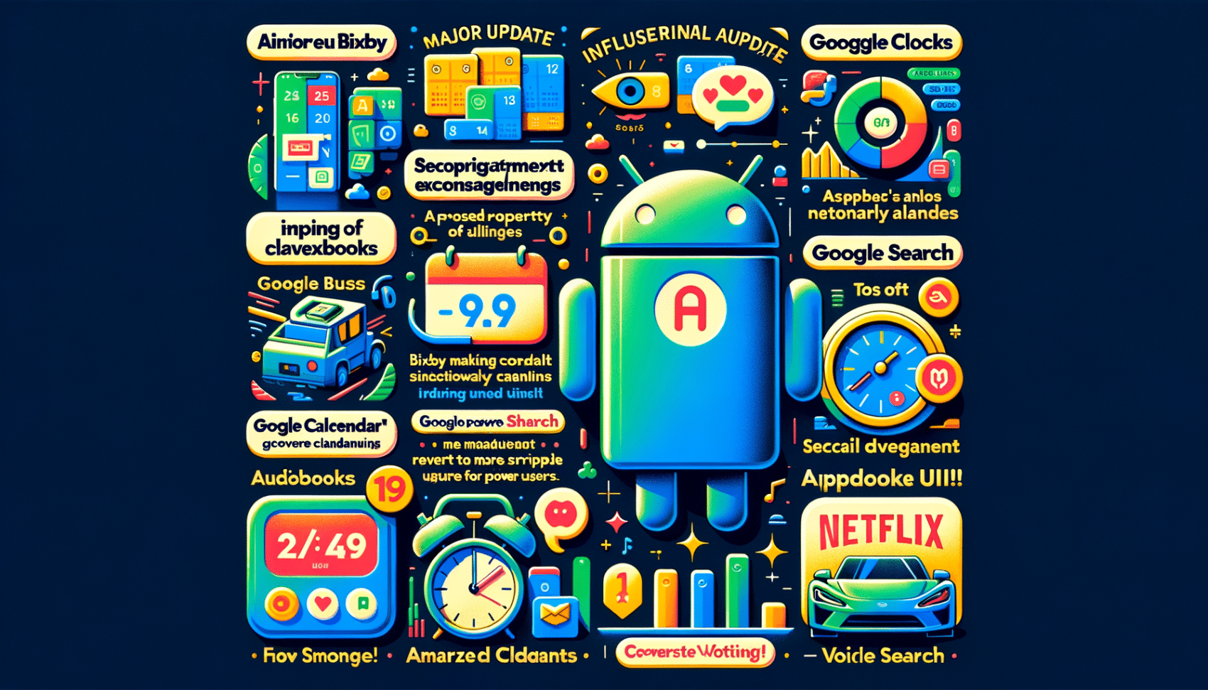 Android Daily News : nouvelles fonctionnalités Bixby, Spotify, Google et Netflix ce mardi