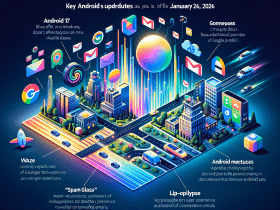 Android Daily News : nouveautés Android 17, bug Gmail et Waze boosté sur Android Auto