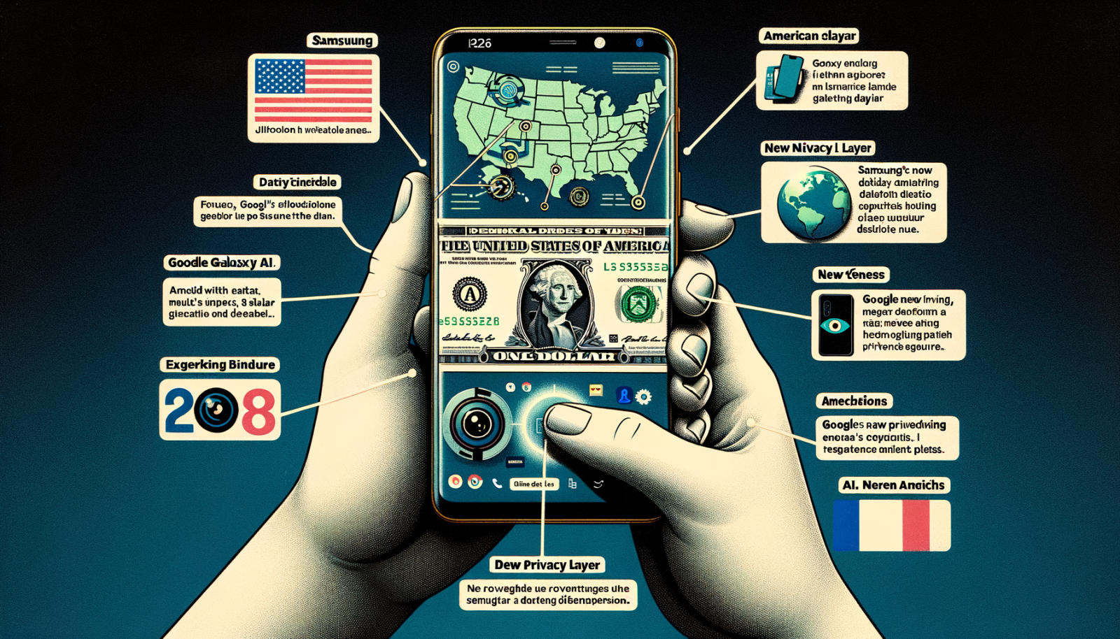 Android Daily News : Samsung mise sur la confidentialité, Google lance un nouvel abonnement IA