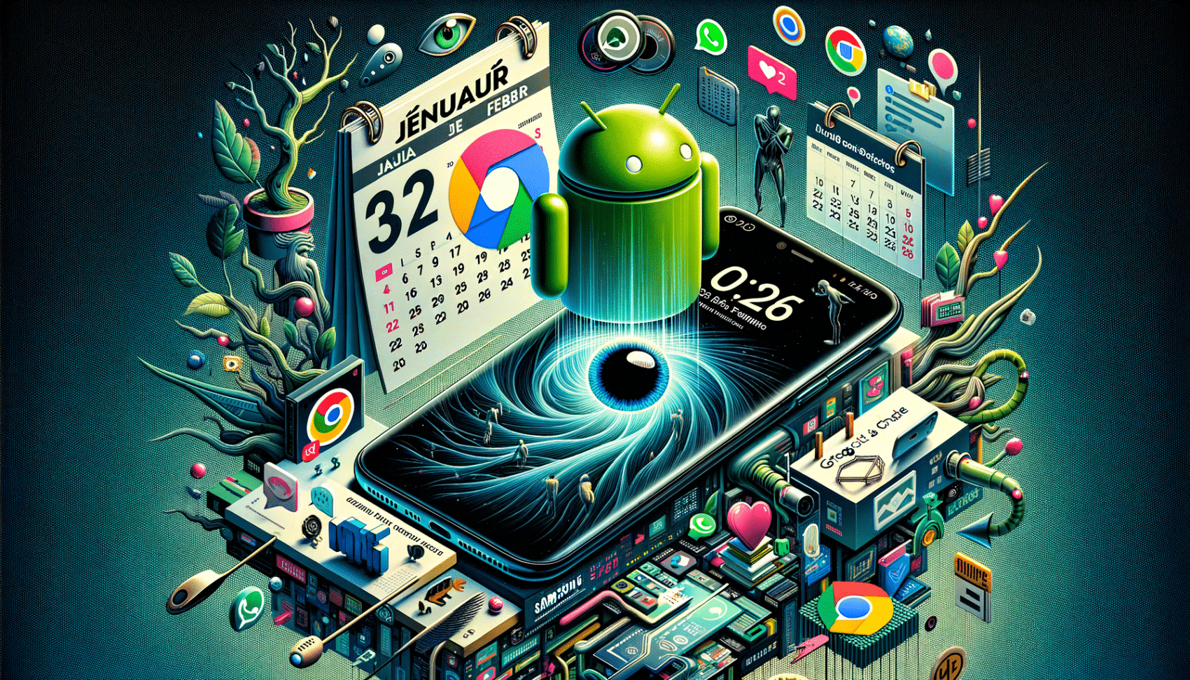 Android Daily News : Galaxy S26, Projet IA Google, nouveautés WhatsApp et Aluminium OS