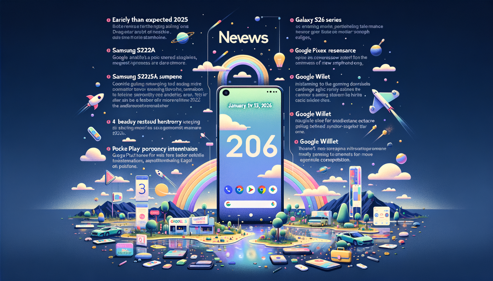 Android Daily News : Nouveaux Pixel, mises à jour Google et ajustements Samsung