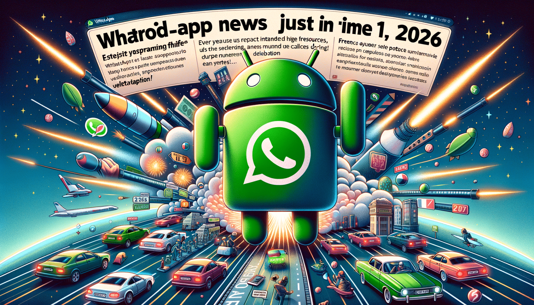 Android Daily News : WhatsApp renforce ses serveurs pour le Nouvel An 2026 en France
