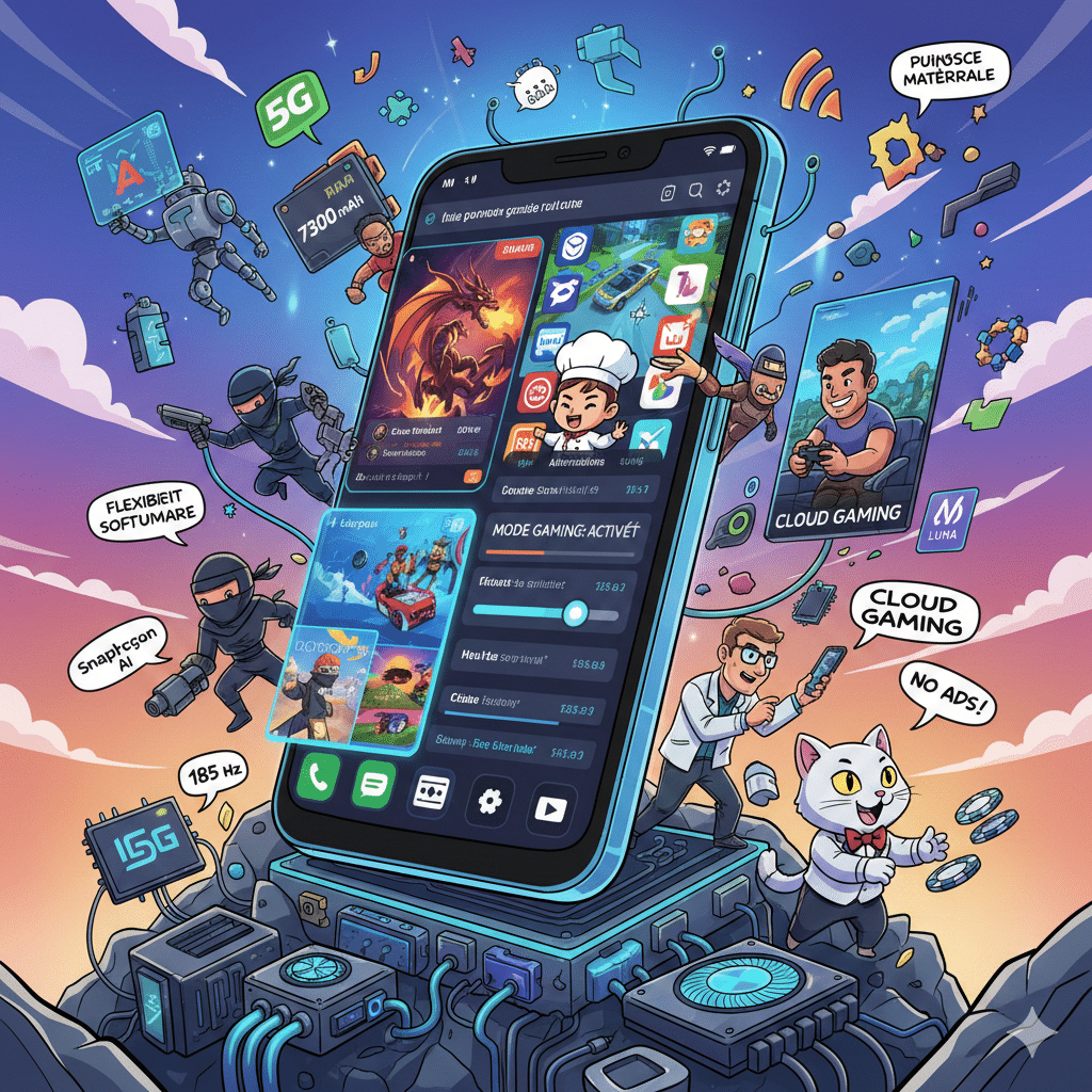 Android champion du jeu mobile en 2025