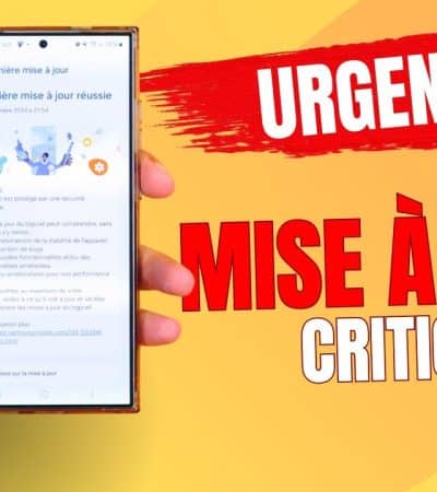 Samsung Galaxy S25 mise à jour