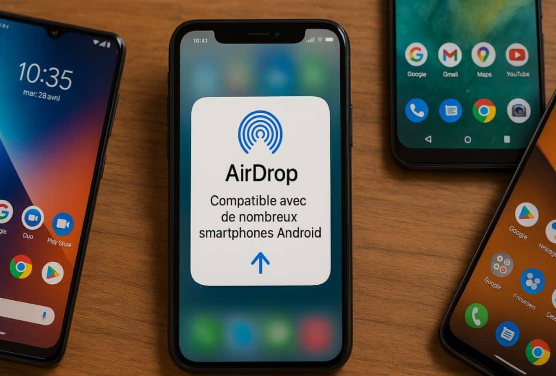 airdrop smartphones android