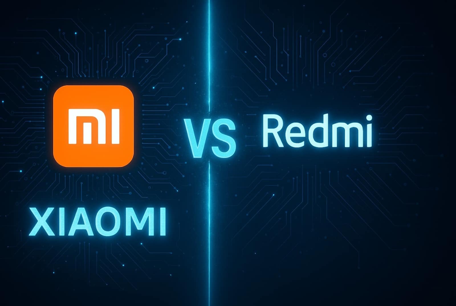 difference xiaomi redmi