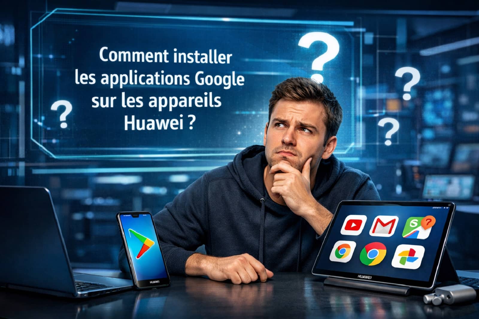 installer applications google huawei