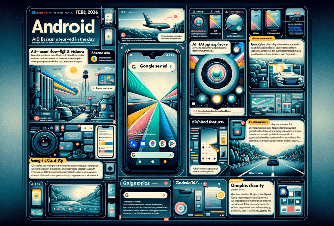 Android Daily News : mises à jour Android 14, Samsung et Xiaomi, nouveautés photo et auto