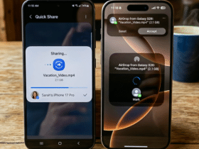 Quick Share parle enfin à AirDrop