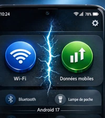 android 17 wi-fi donnees mobiles