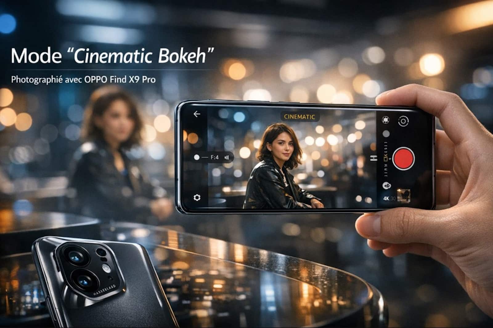oppo find x9 pro cinematic bokeh