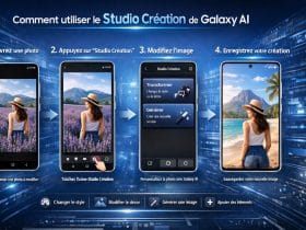 tuto galaxy ai studio creation