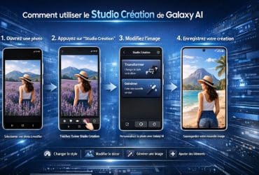 tuto galaxy ai studio creation