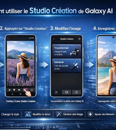 tuto galaxy ai studio creation
