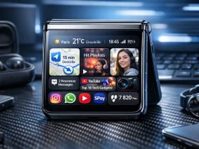 tuto galaxy z flip 7 applis ecran externe