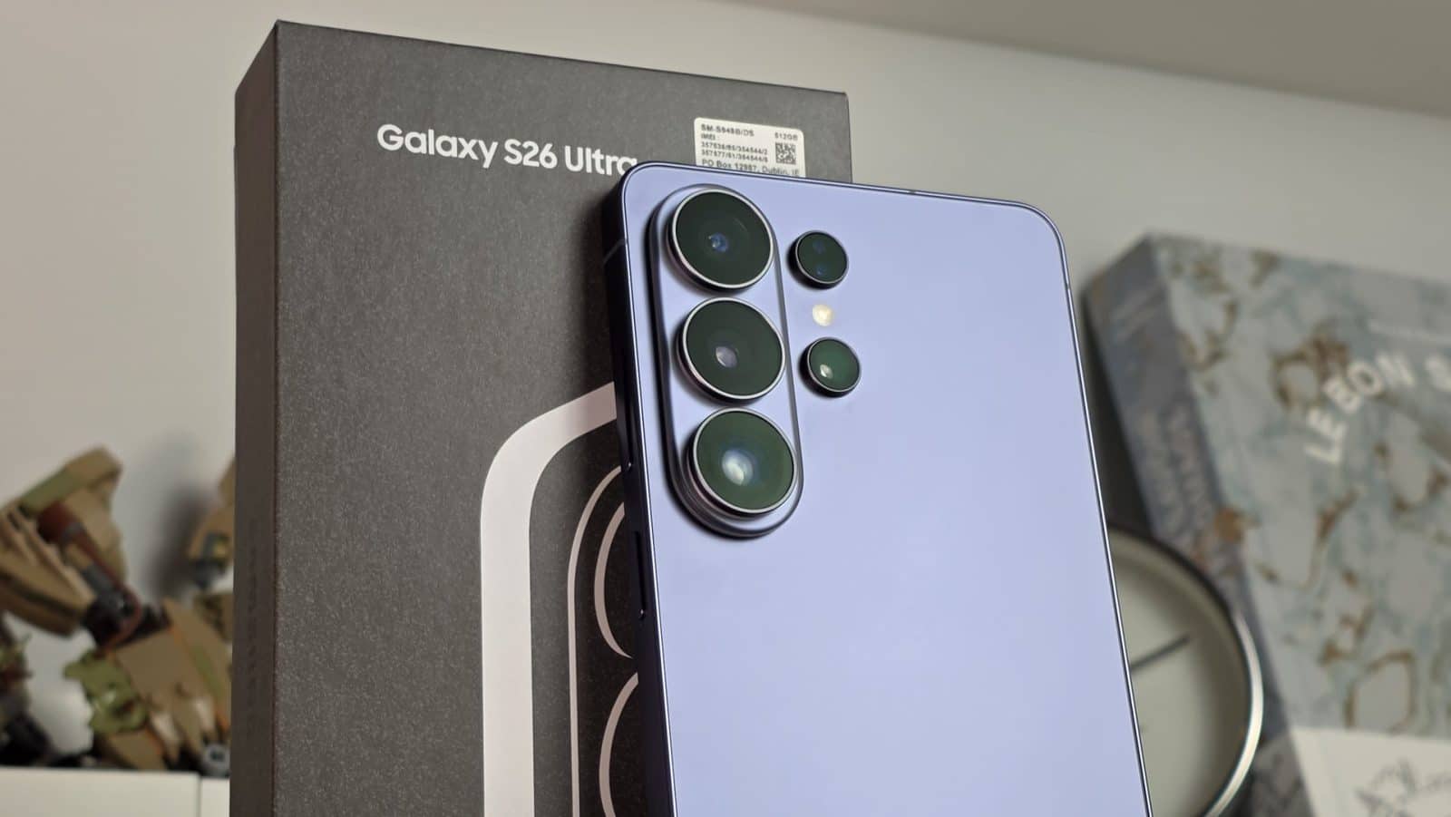 Samsung Galaxy S26 Ultra - Capteurs