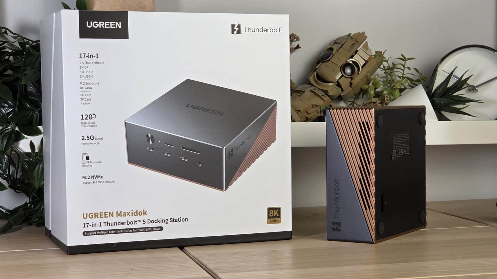 Review – UGREEN Maxidok 17-en-1, la station Thunderbolt 5 qui remplace tous vos hubs
