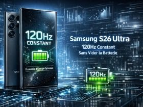 affichage 120hz samsung s26 ultra