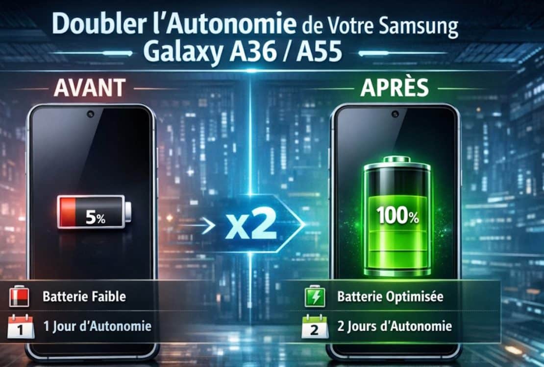 doubler autonome samsung galaxy a36 a55