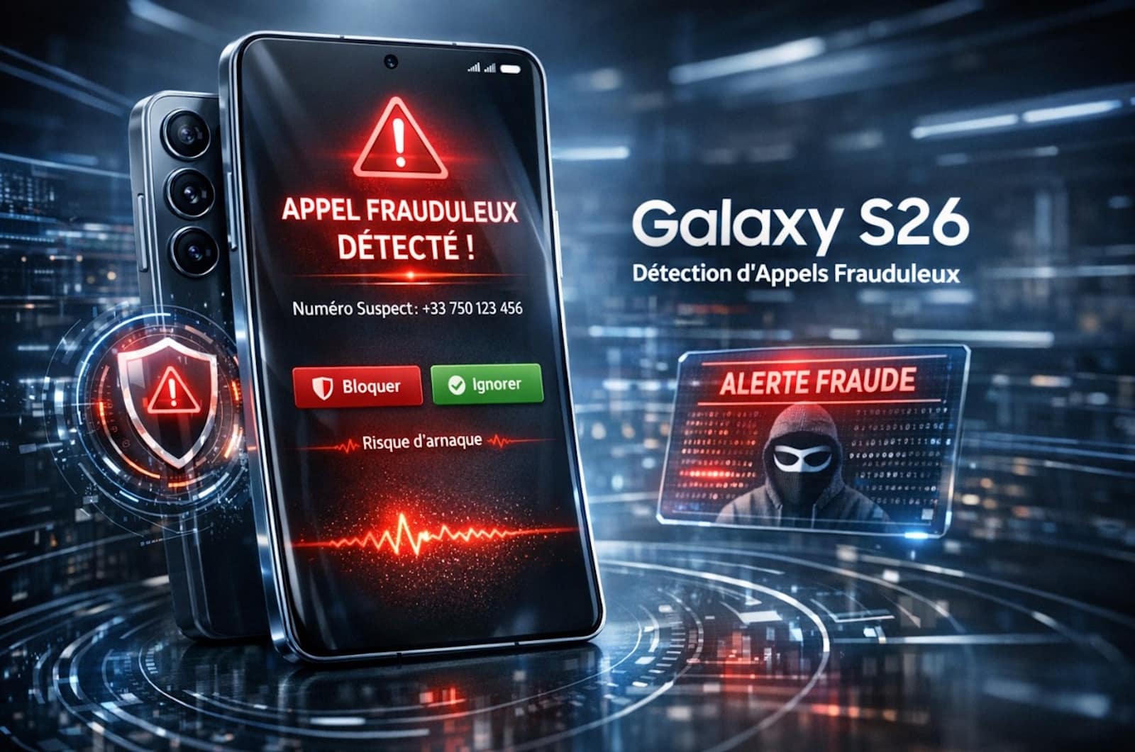 galaxy s26 detection appels frauduleux