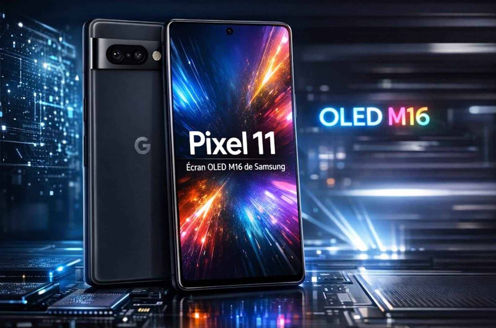 google pixel 11 ecran samsung