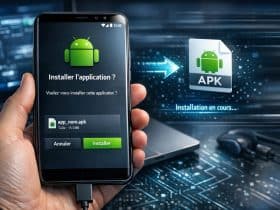 installer fichier apk android