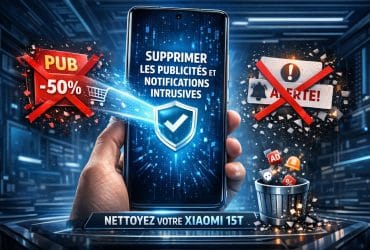 supprimer publicites notifications xiaomi 15t
