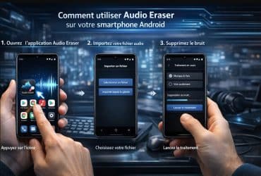 tuto audio eraser gomme audio android