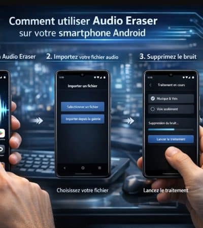 tuto audio eraser gomme audio android