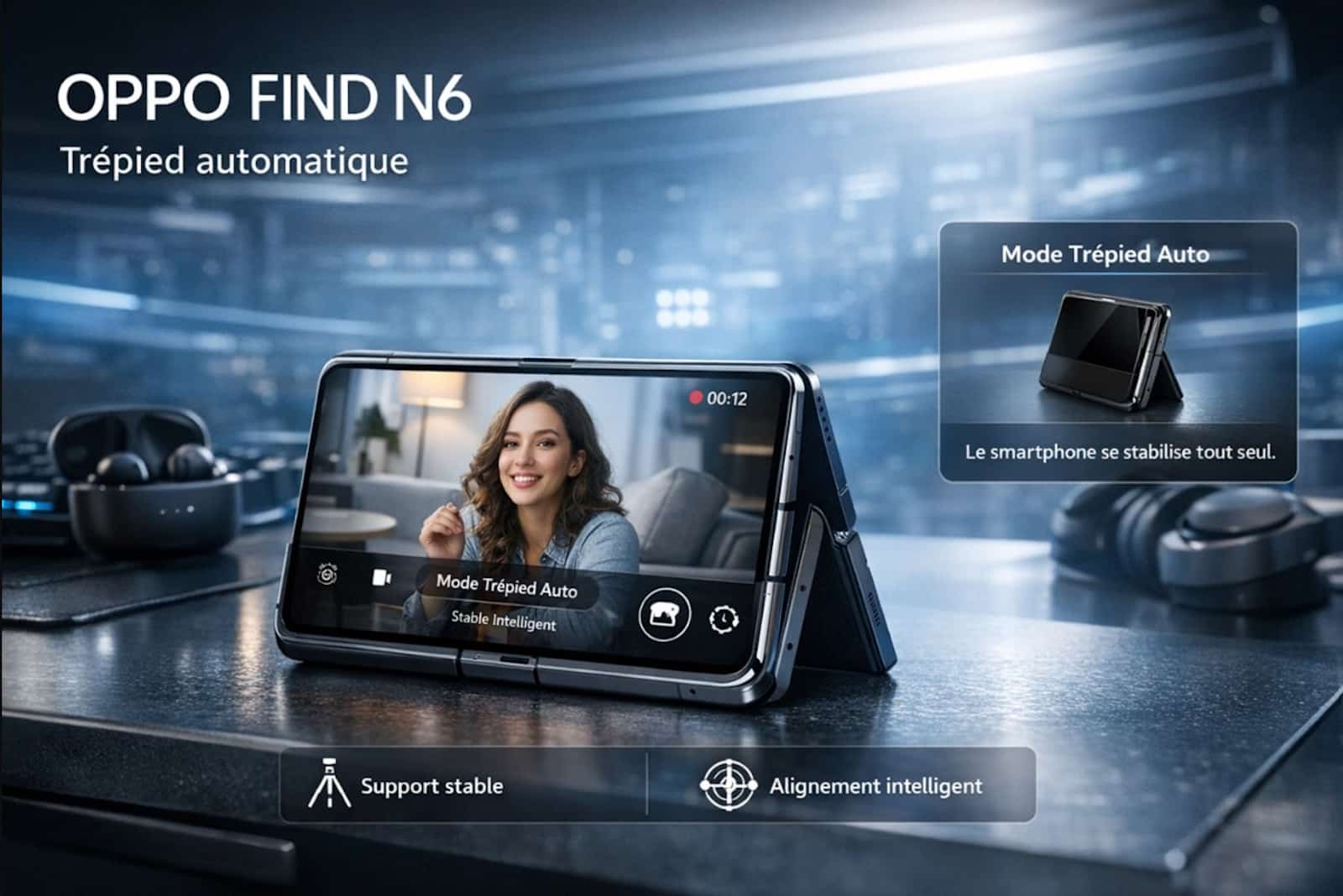 tuto oppo find n6 trepied automatique