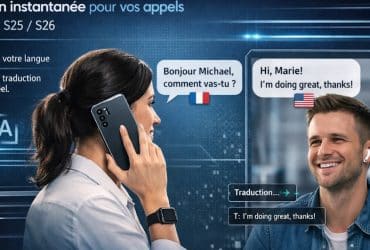 tuto traduction instantanee galaxy s25