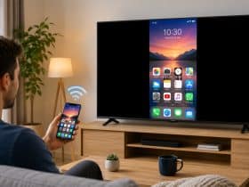 afficher ecran smartphone ecran sans fil